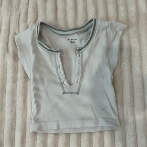Urban outfitters out from under white and grey top